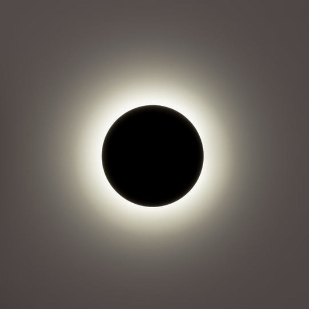 Buy Exterior Wall Lights Australia Halo LED Wall Light 12W Black 3CCT - HV3592T-BLK