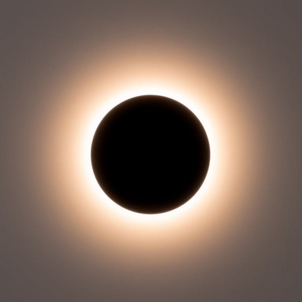 Buy Exterior Wall Lights Australia Halo LED Wall Light 18W Black 3CCT - HV3593T-BLK