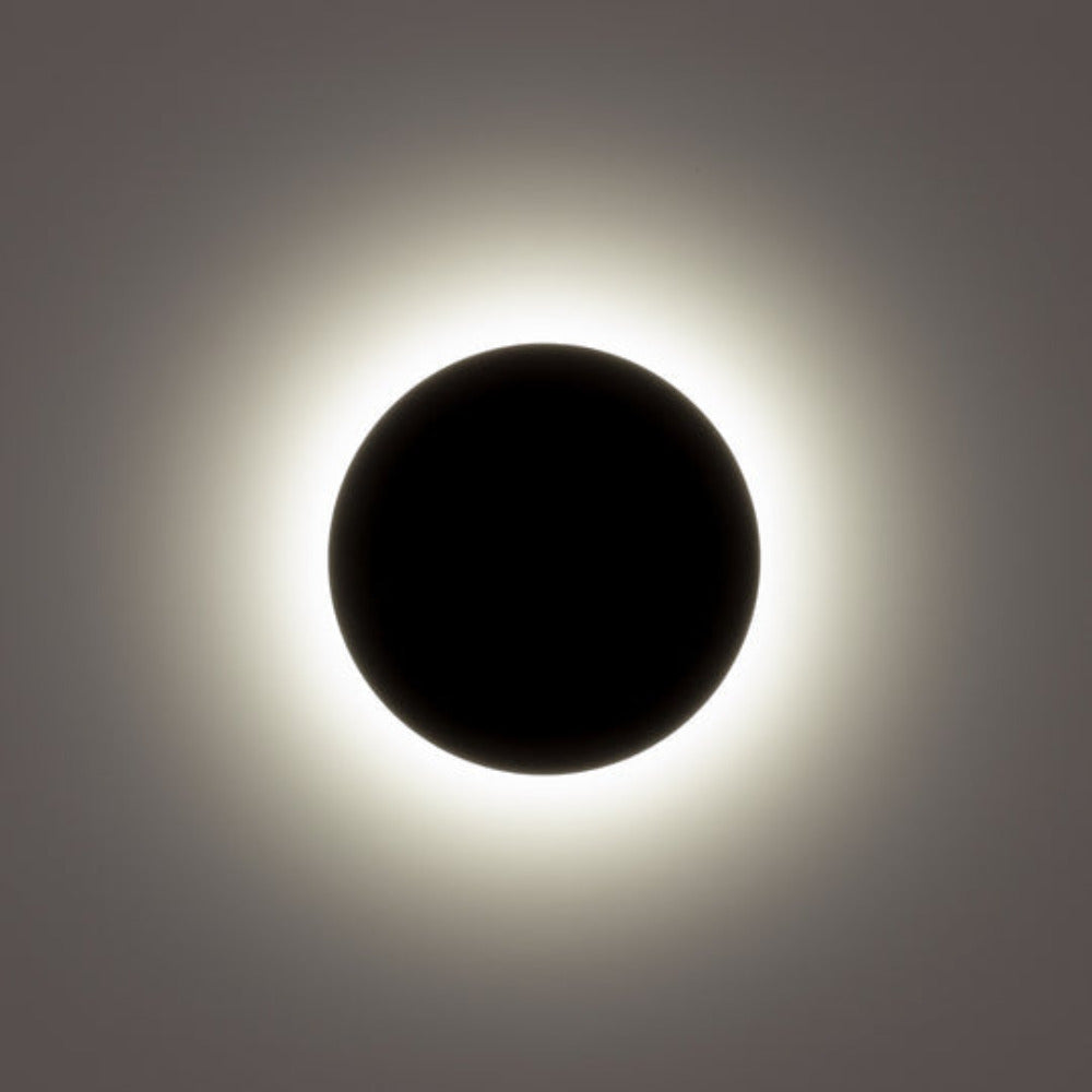 Buy Exterior Wall Lights Australia Halo LED Wall Light 18W Black 3CCT - HV3593T-BLK