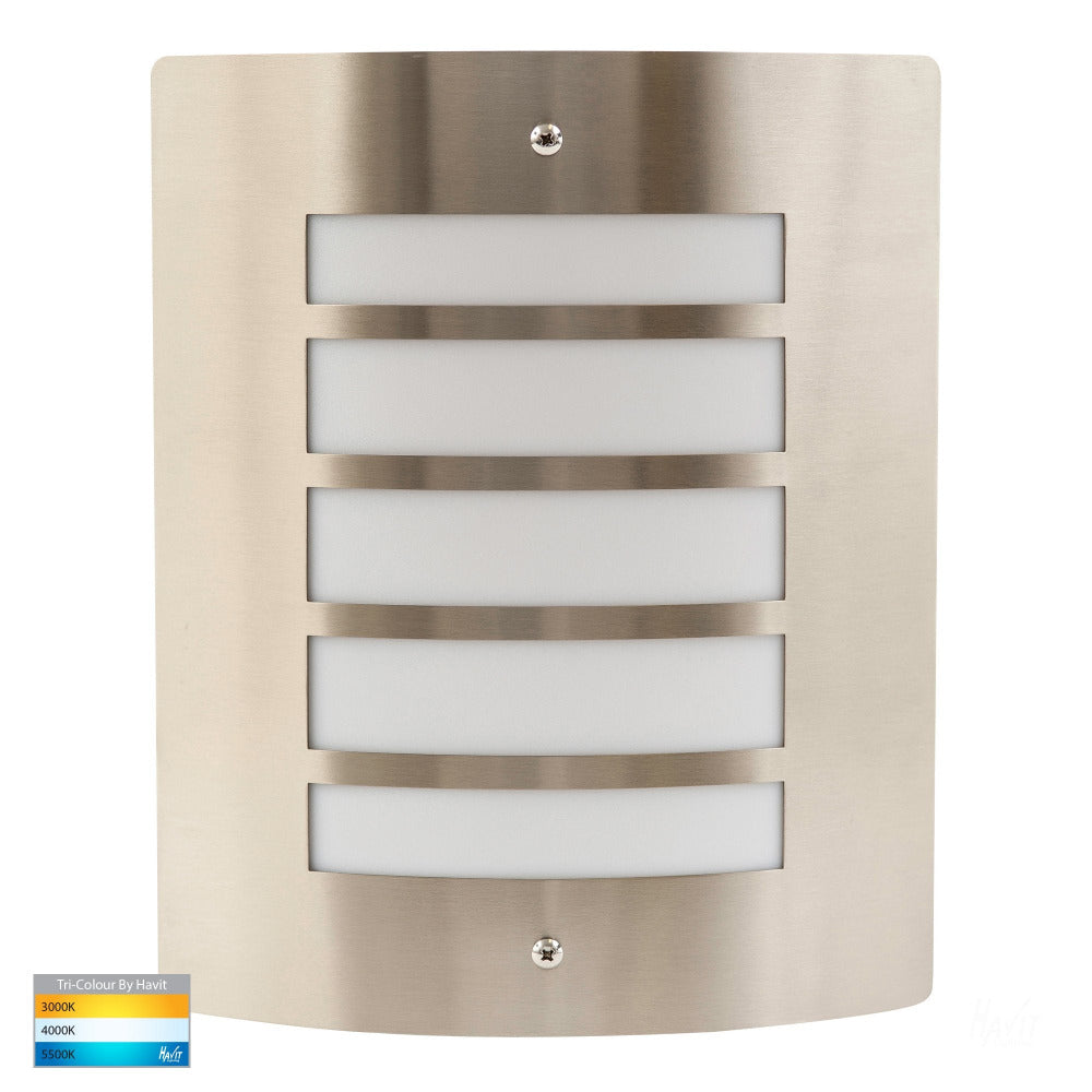Buy Exterior Wall Lights Australia Mask Exterior Wall Light 316 Stainless Steel 3CCT - HV36042T