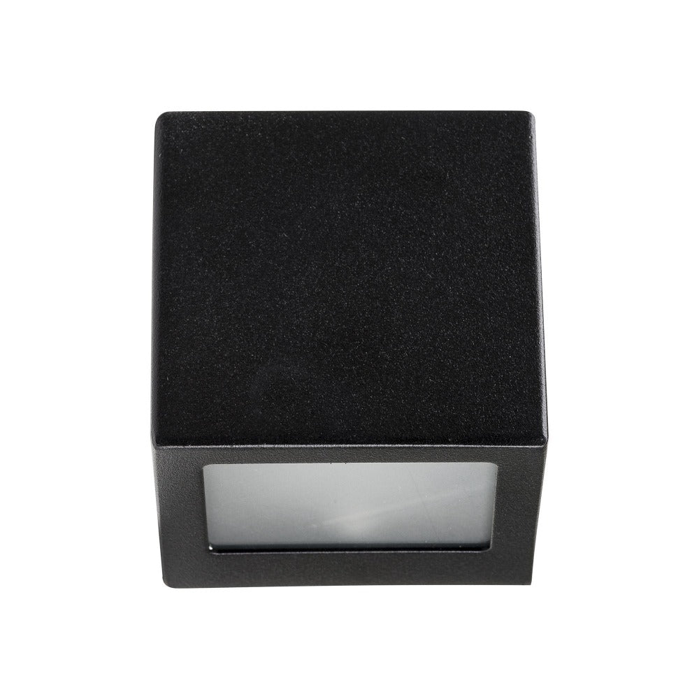 Buy Exterior Wall Lights Australia Taper Wedge step Light Black 316 Stainless Steel 3000K - HV3608W-BLK