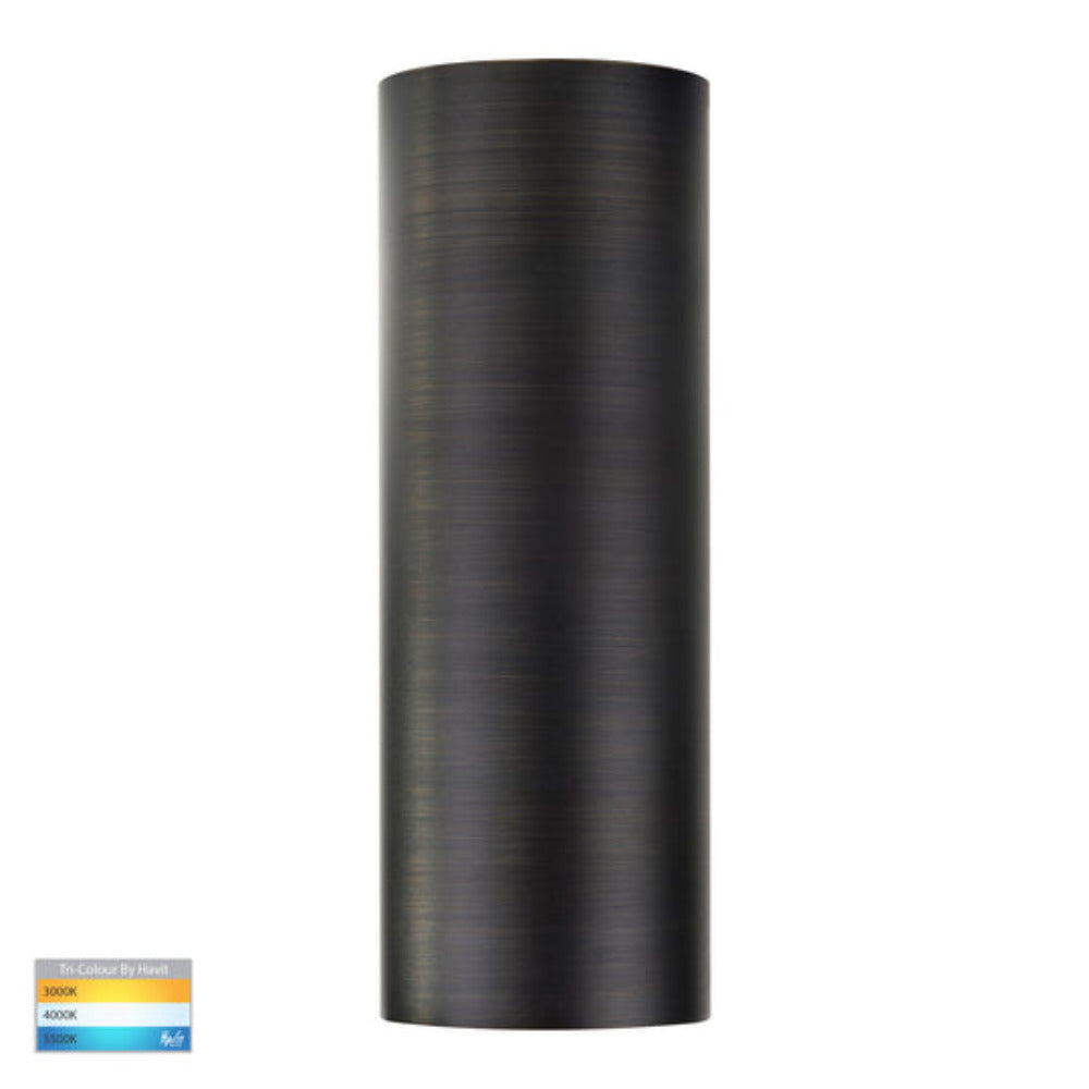 Buy Up / Down Wall Lights Australia Aries LED Up / Down Wall Light Antique Brass 316 Stainless Steel 3CCT - HV3626T-AB