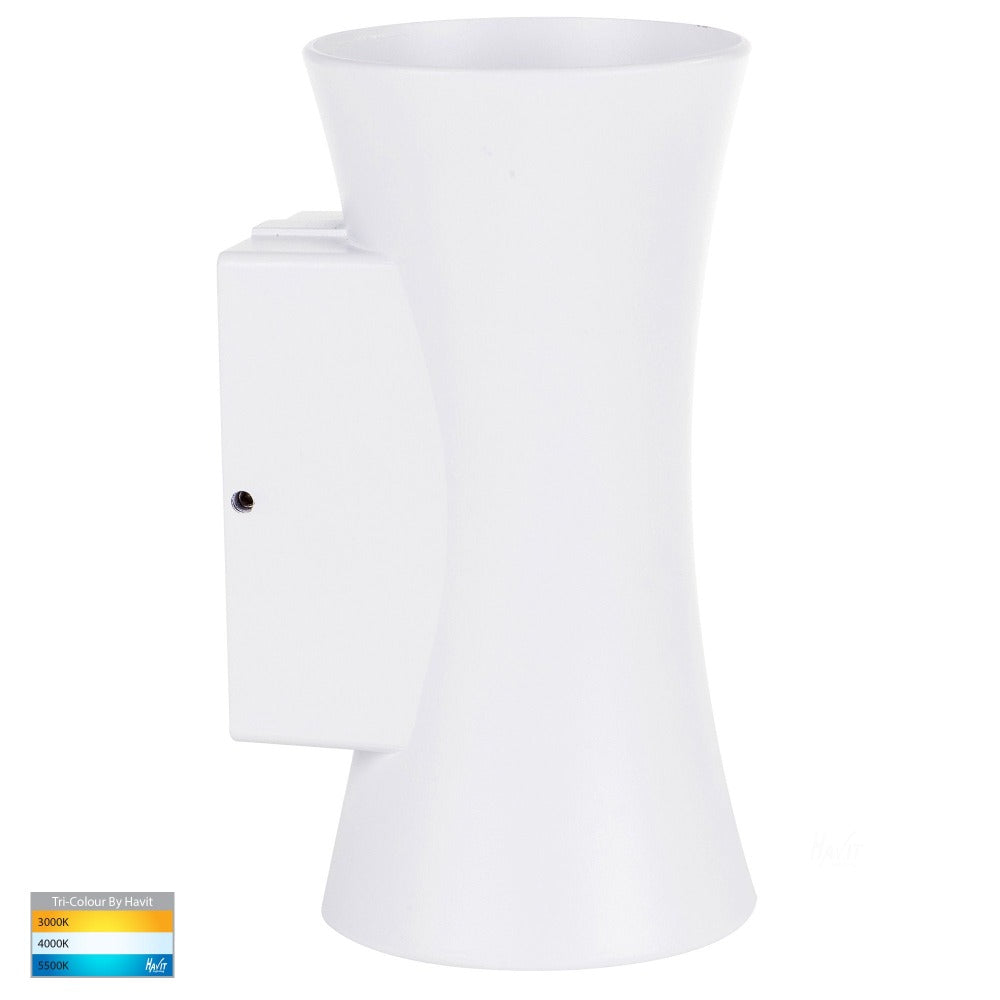 Buy Up / Down Wall Lights Australia Savannah Up & Down LED Wall Light White 3CCT - HV3635T-WHT
