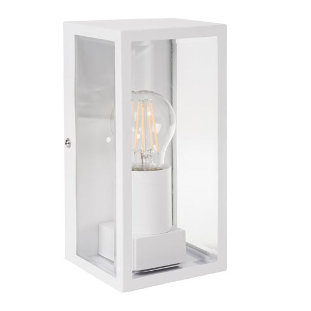 Buy Outdoor Wall Lanterns Australia Bayside Wall Light White 316 Stainless Steel 2700K - HV3659W-WHT