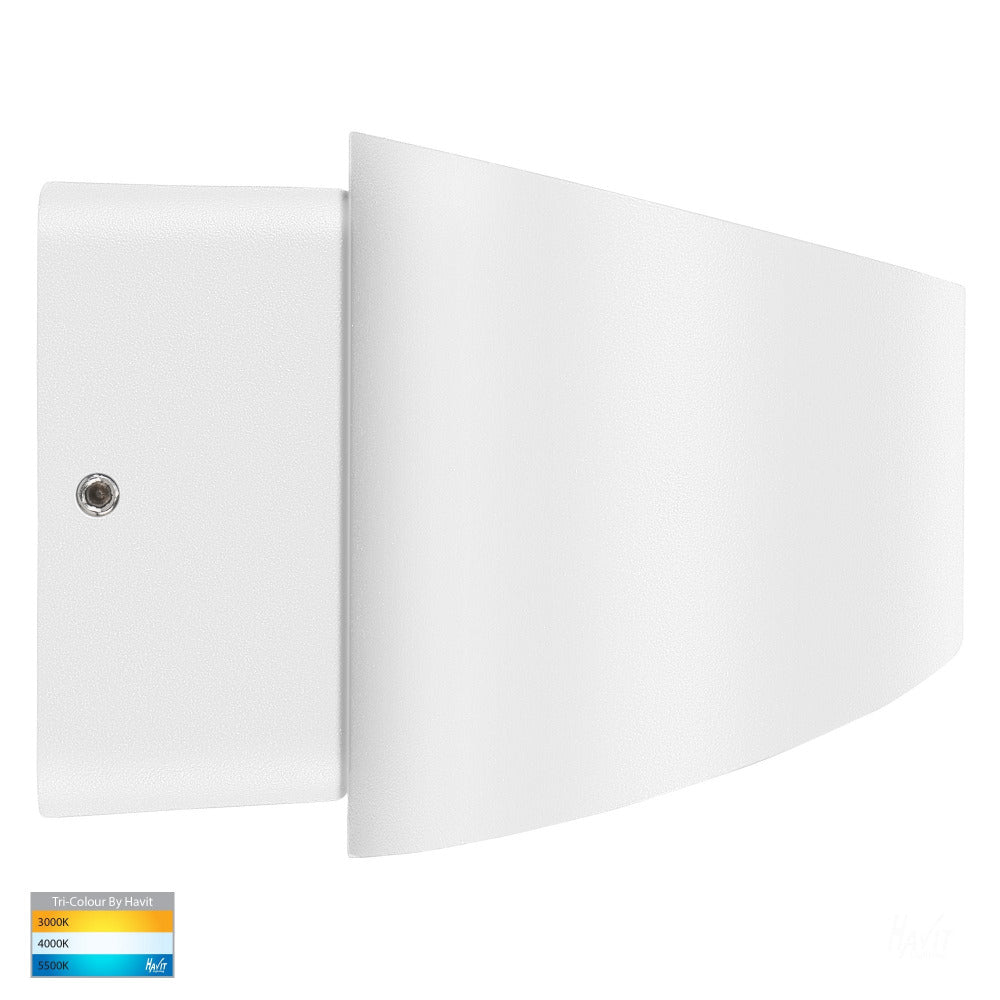 Buy Up / Down Wall Lights Australia Luxe Up / Down Wall Mounted Light White 3CCT - HV3661T-WHT