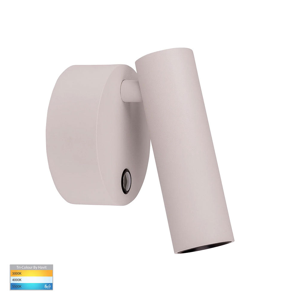 Lesen Wall Light With Sensor  White 3CCT - HV3689T-WHT