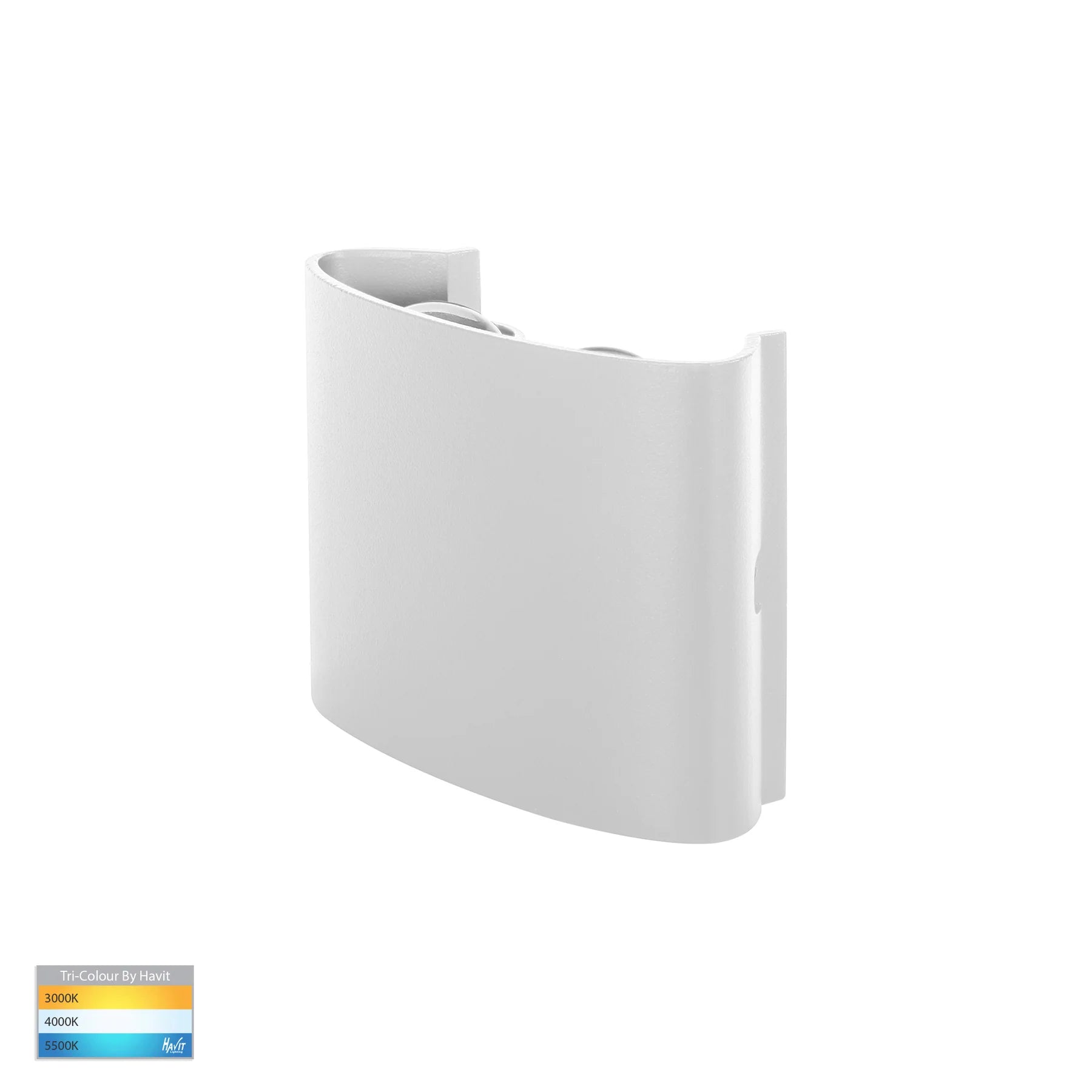 Buy Up / Down Wall Lights Australia Maro LED Up & Down Wall 4 Lights 12V White Aluminium 3 CCT - HV3695T-WHT-12V