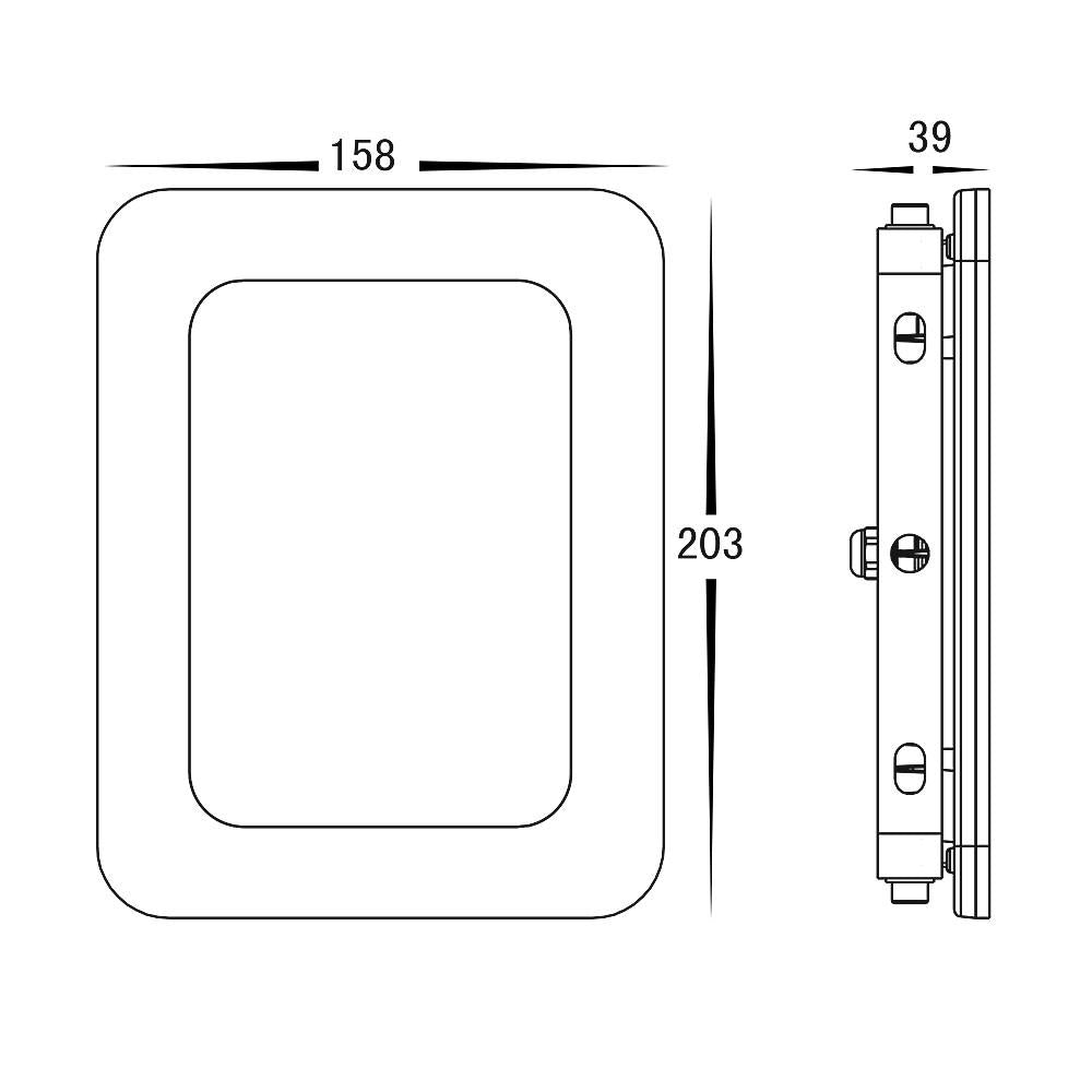 Buy Floodlights Australia HV3728C Aray 30W Slimline Flood Light