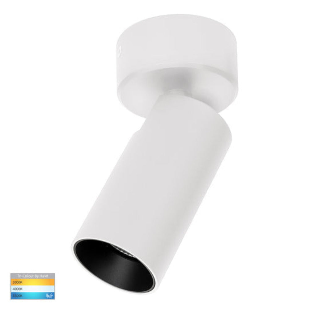 Buy Spotlights Australia Revo LED Spotlight W55 mm White 3CCT - HV4002T-1-WHT