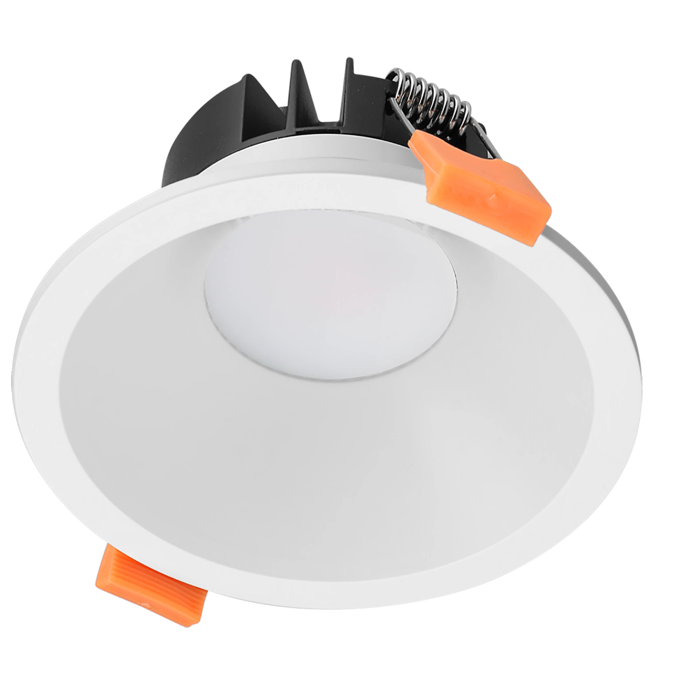 Buy Recessed Downlights Australia Gleam Fixed Dim to Warm LED Downlight White 2CCT - HV5528D2W-WHT