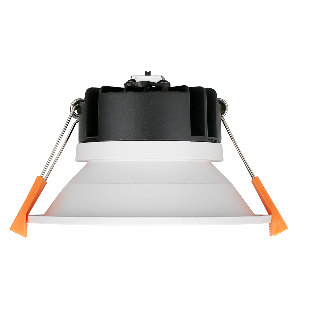 Buy Recessed Downlights Australia Gleam Fixed Dim to Warm LED Downlight White 2CCT - HV5528D2W-WHT