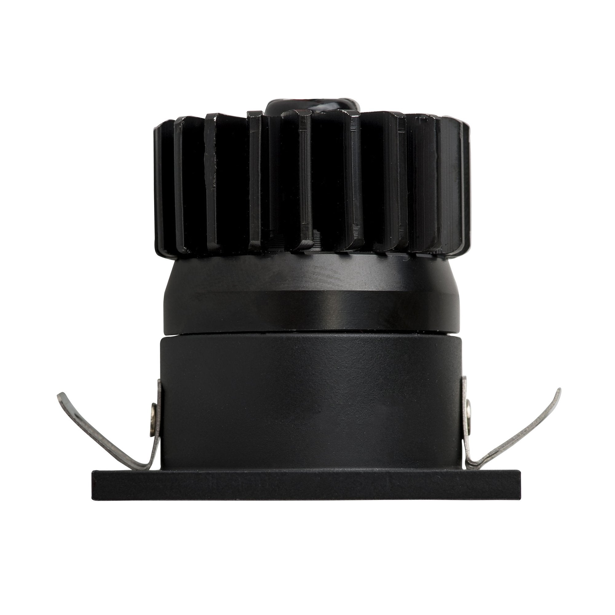 Buy Recessed Downlights Australia HV5701C-BLK Niche Mini square 3W Downlight 5500K Black 38mm Cutout