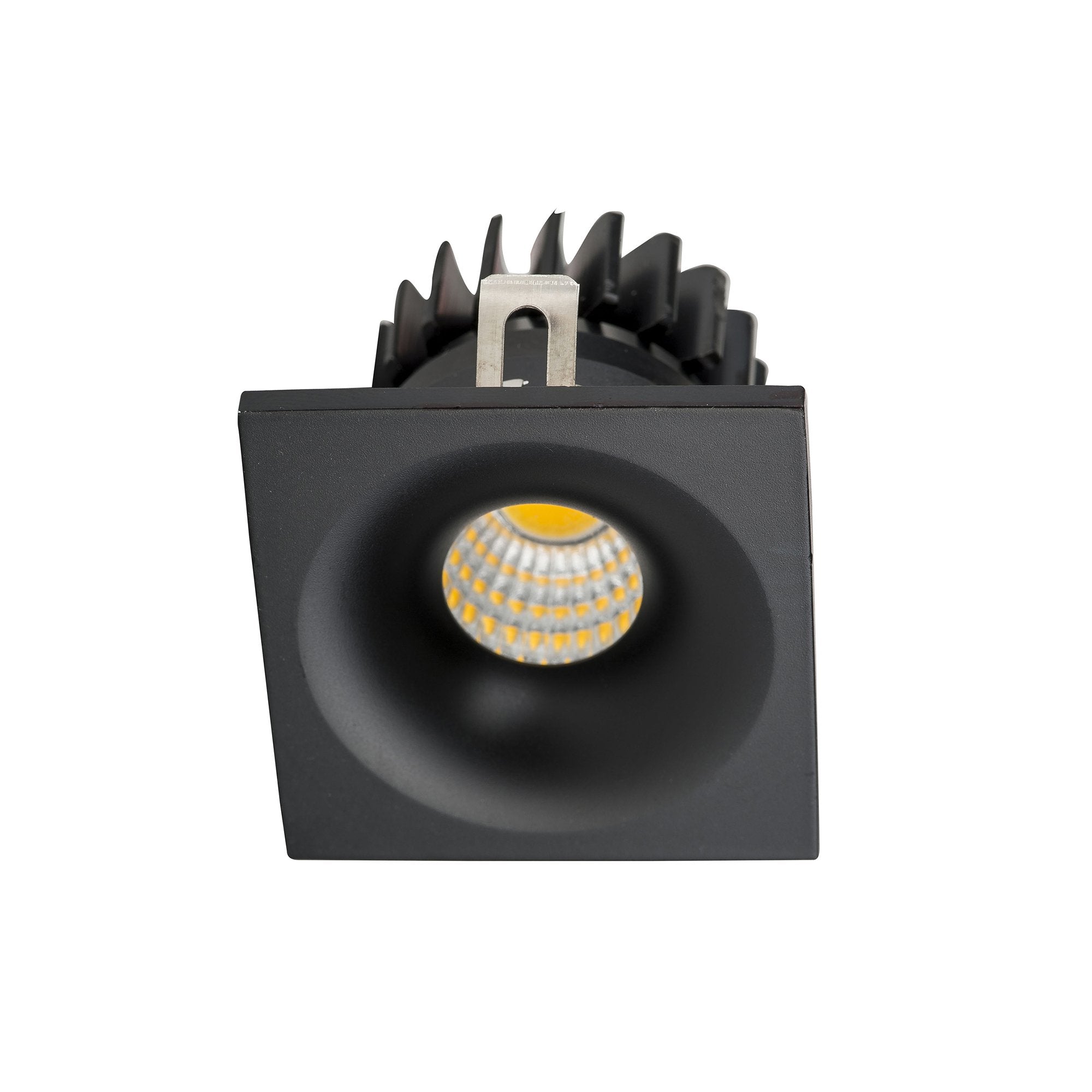 Buy Recessed Downlights Australia HV5701W-BLK Niche Mini square 3W Downlight 3000K Black 38mm Cutout
