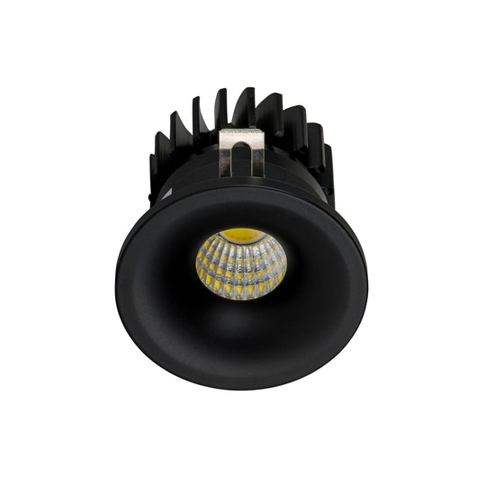 Buy Recessed Downlights Australia HV5702N-BLK Niche Mini round 3W Downlight 4000K Black 38mm Cutout