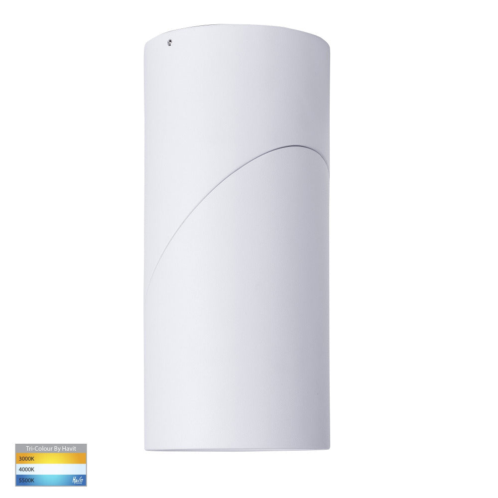 Buy Surface Mounted Downlights Australia Nella Surface Mounted Downlight 24W White 3CCT - HV5825T-WHT