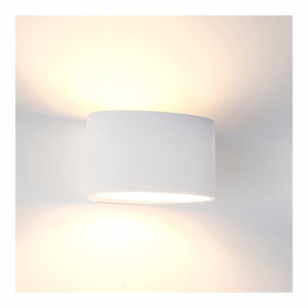 Arc Large LED Wall Light White 3000K - HV8026W 