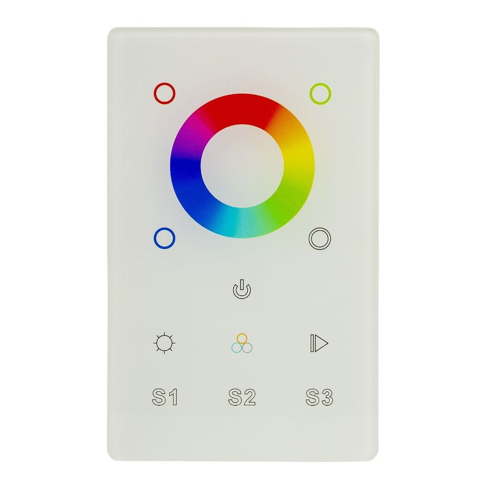 Buy Strip Light Controllers Australia Zigbee LED Touch Panel White RGBW - HV9101-ZB-RGBWTP