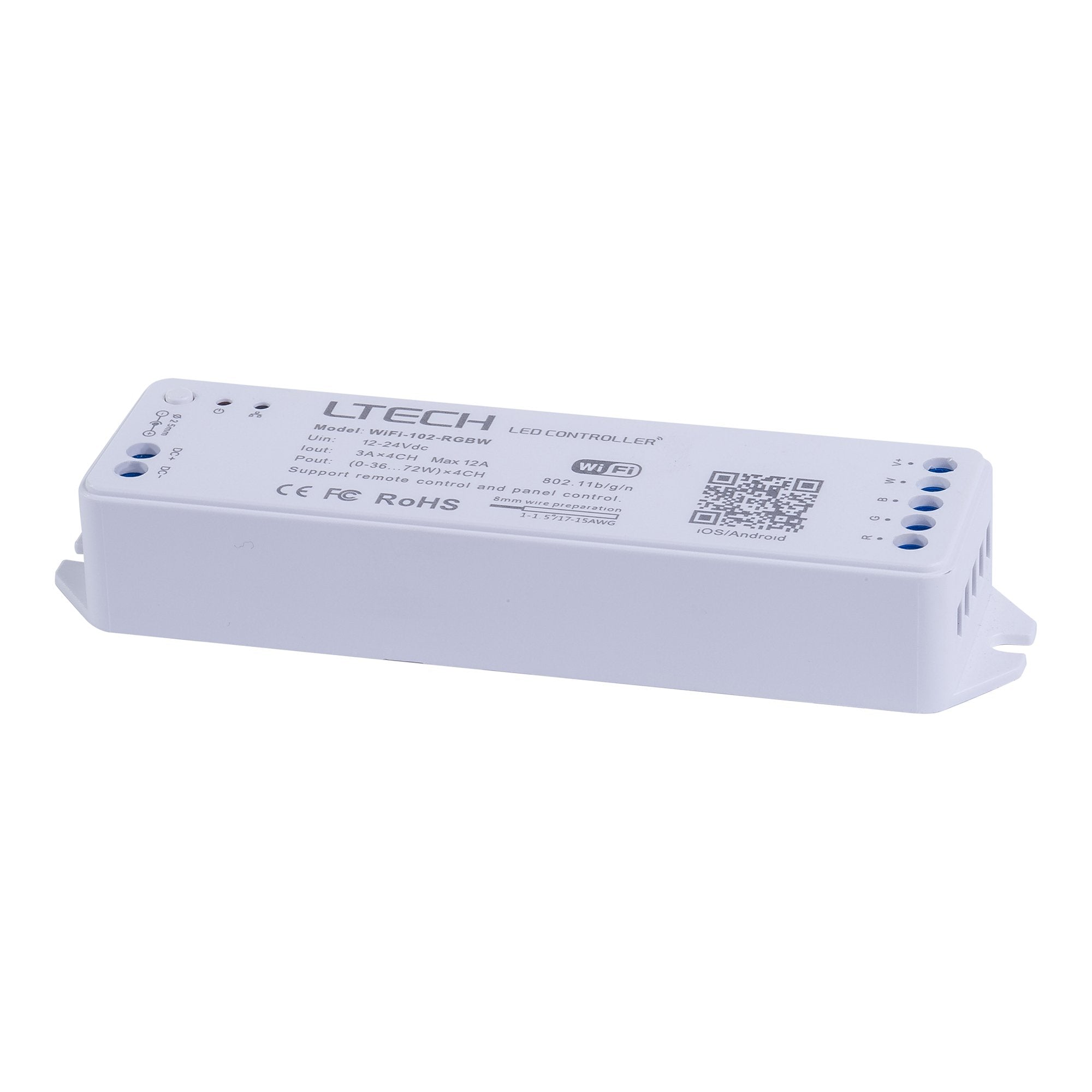 Buy Strip Light Controllers Australia HV9105-WIFI-102-RGBW WIFI RGBC/W Strip Controller