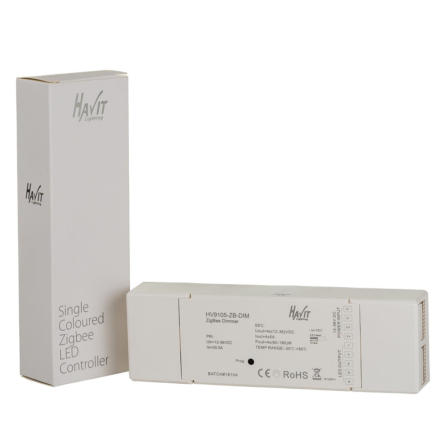 Buy Strip Light Controllers Australia HV9105-ZB-DIM Zigbee Single Colour Reciever