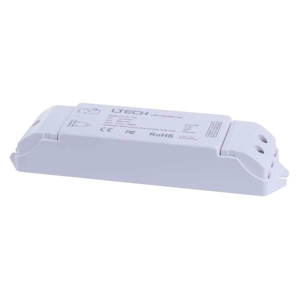 Buy Strip Light Controllers Australia LED Strip Controller White - HV9106-LT-701-12A