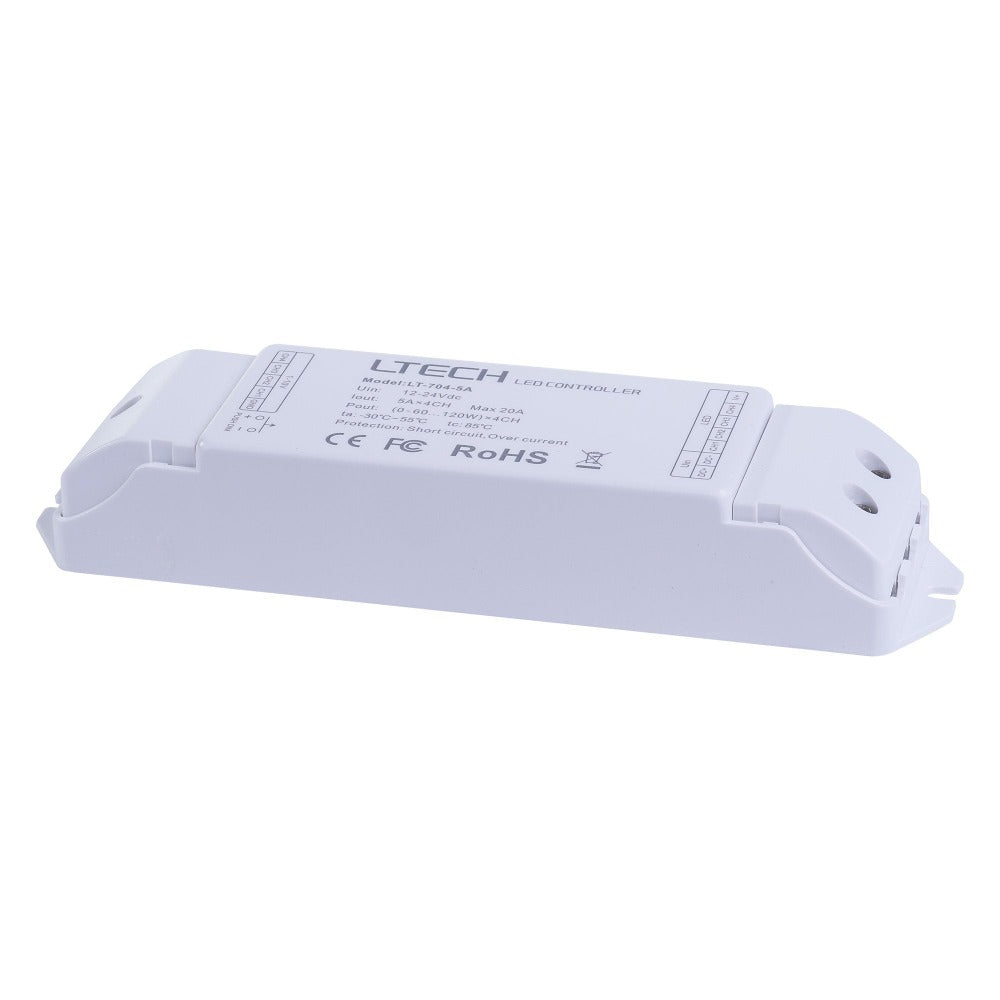 Buy Strip Light Controllers Australia LED Strip Controller White RGBW - HV9106-LT-704-5A