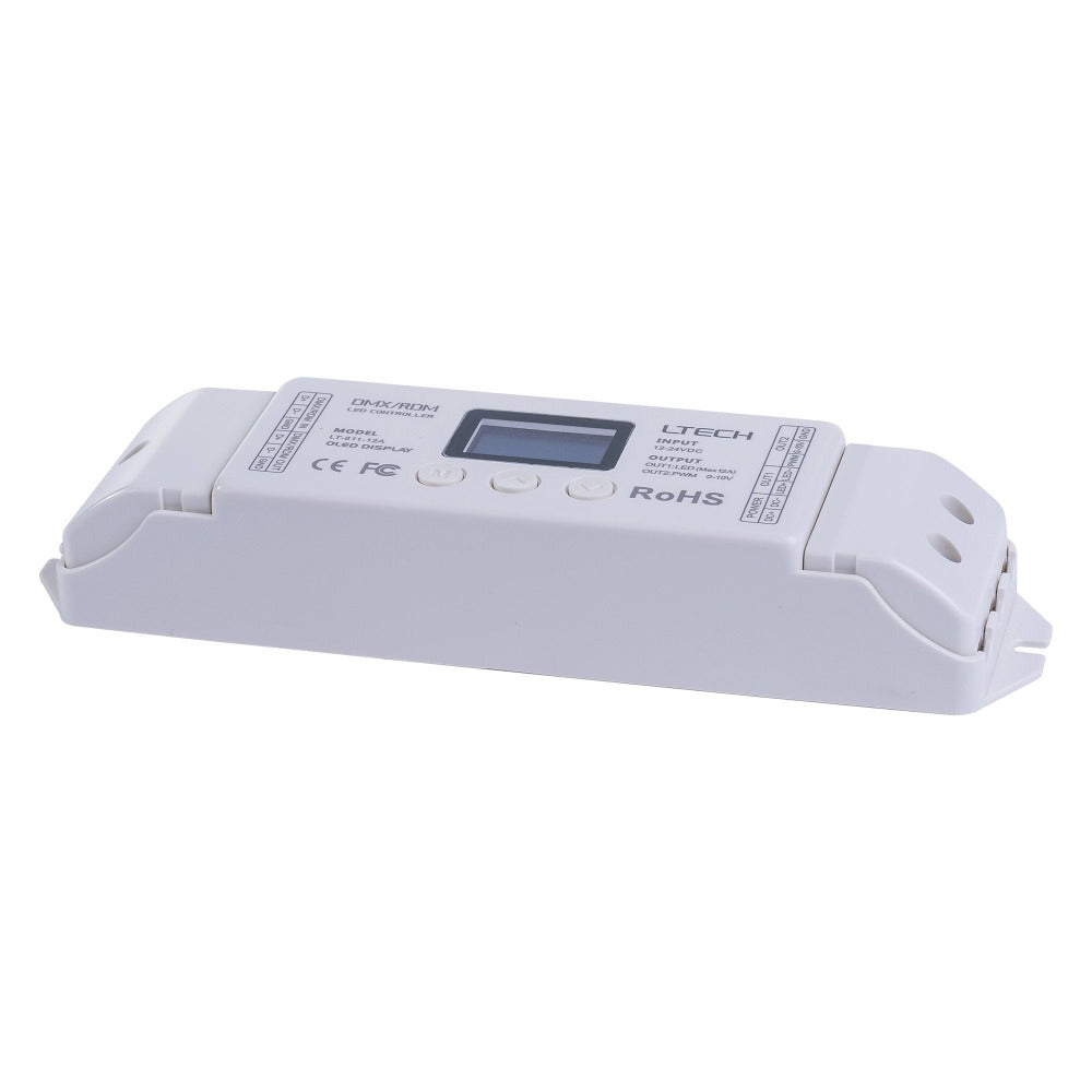 Buy Strip Light Controllers Australia DMX Single Colour LED Strip Controller White - HV9109-LT-811-12A