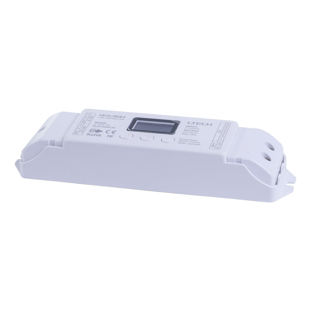 Buy Strip Light Controllers Australia DMX Controller For RGBC & RGBW Strip Light White - HV9109-LT-820-5A