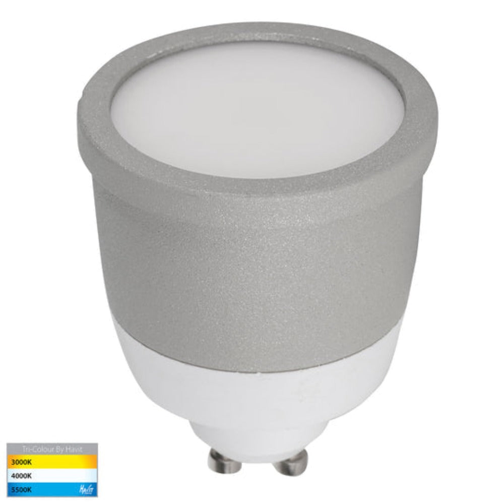 Buy Surface Mounted Downlights Australia Lexan Surface Mounted LED Downlight W95mm Black 3CCT - HV5832T-BLK