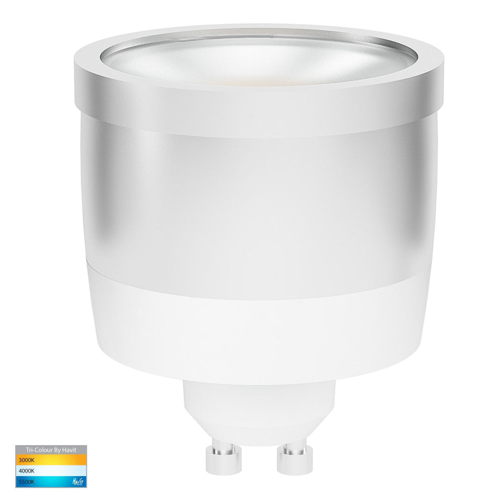 Buy LED Globes Australia 9in1 GU10 240V LED Globe Silver 3CCT - HV9506D