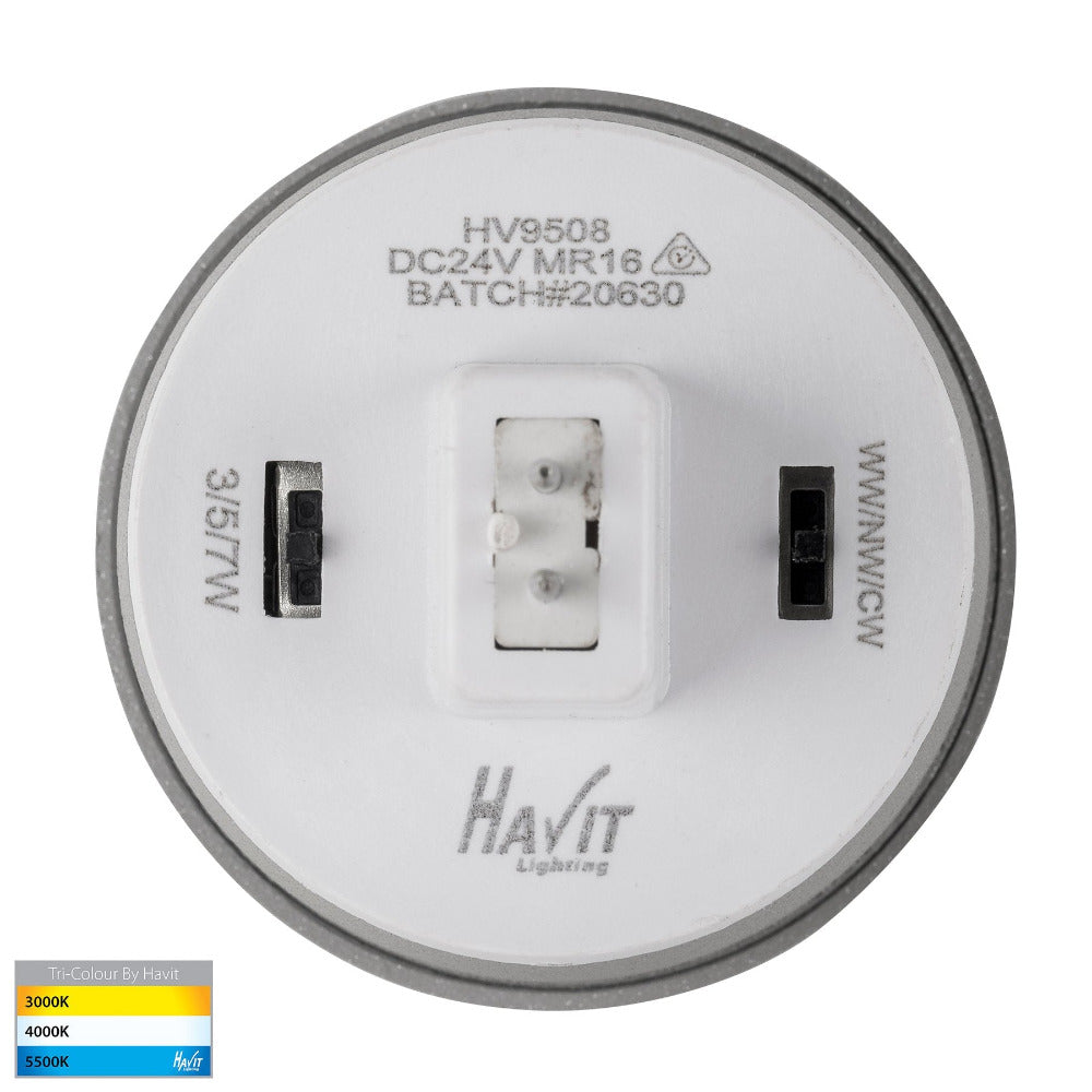 Buy LED Globes Australia 9in1 MR16 24V DC LED Globe Silver 3CCT - HV9508