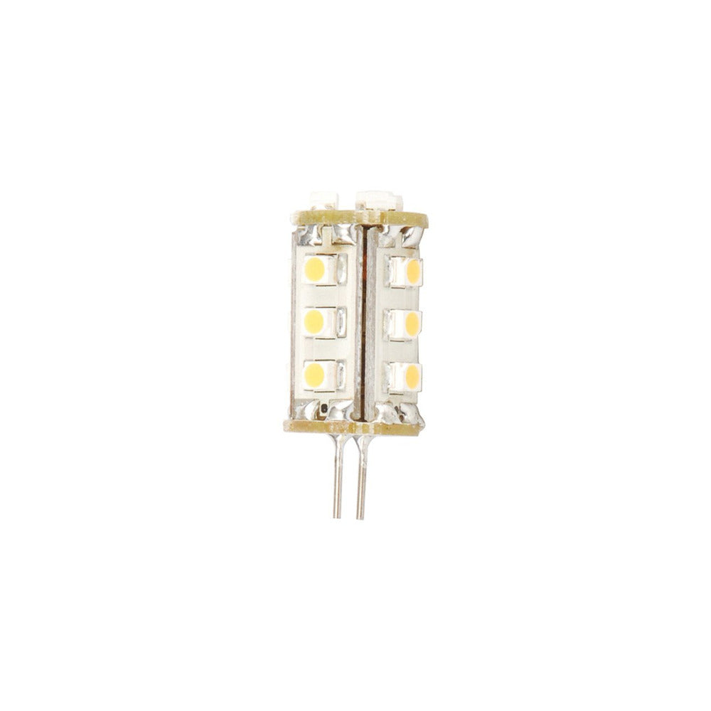 Buy LED Globes Australia Bi Pin 12V G4-DC LED Globe 1.4W White 3000K - HV9529