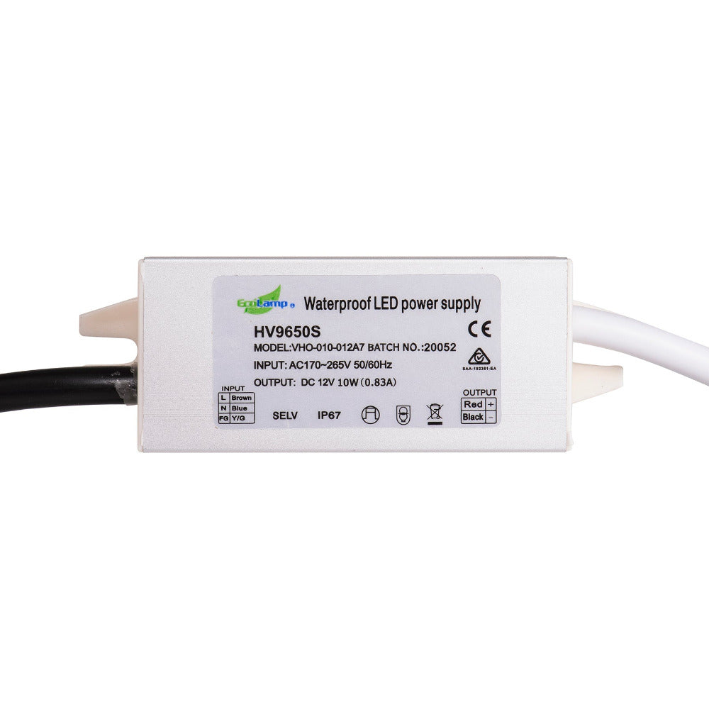 Buy LED Drivers Australia LED Driver 10W 12V DC W30mm Weatherproof - HV9650S