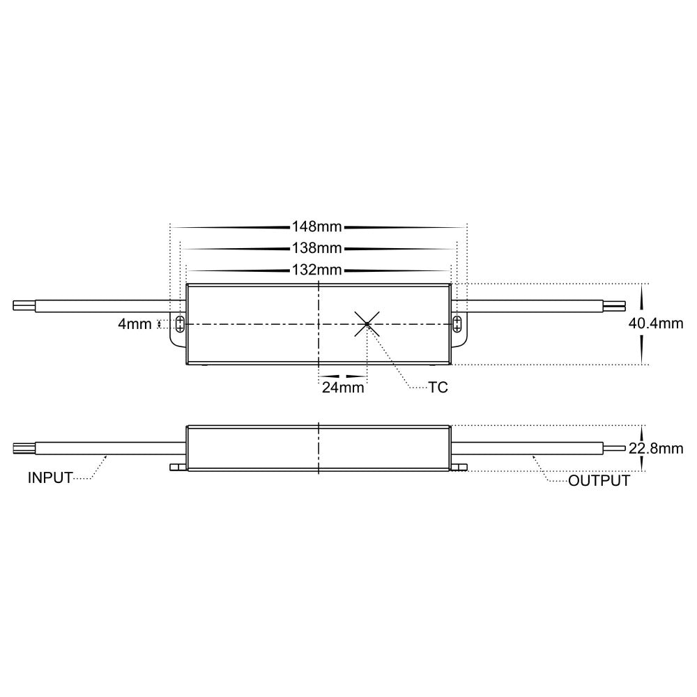 Buy LED Drivers Australia LED Driver 30W 24V DC W40.4mm Weatherproof Silver - HV9652-24V