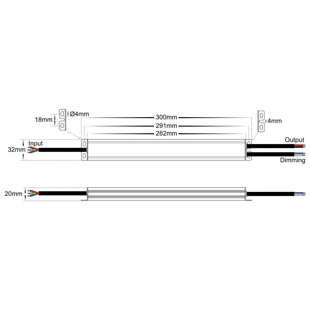 Buy LED Drivers Australia Dimmable LED Driver 24V 60W Blue - HV9661-24V60W