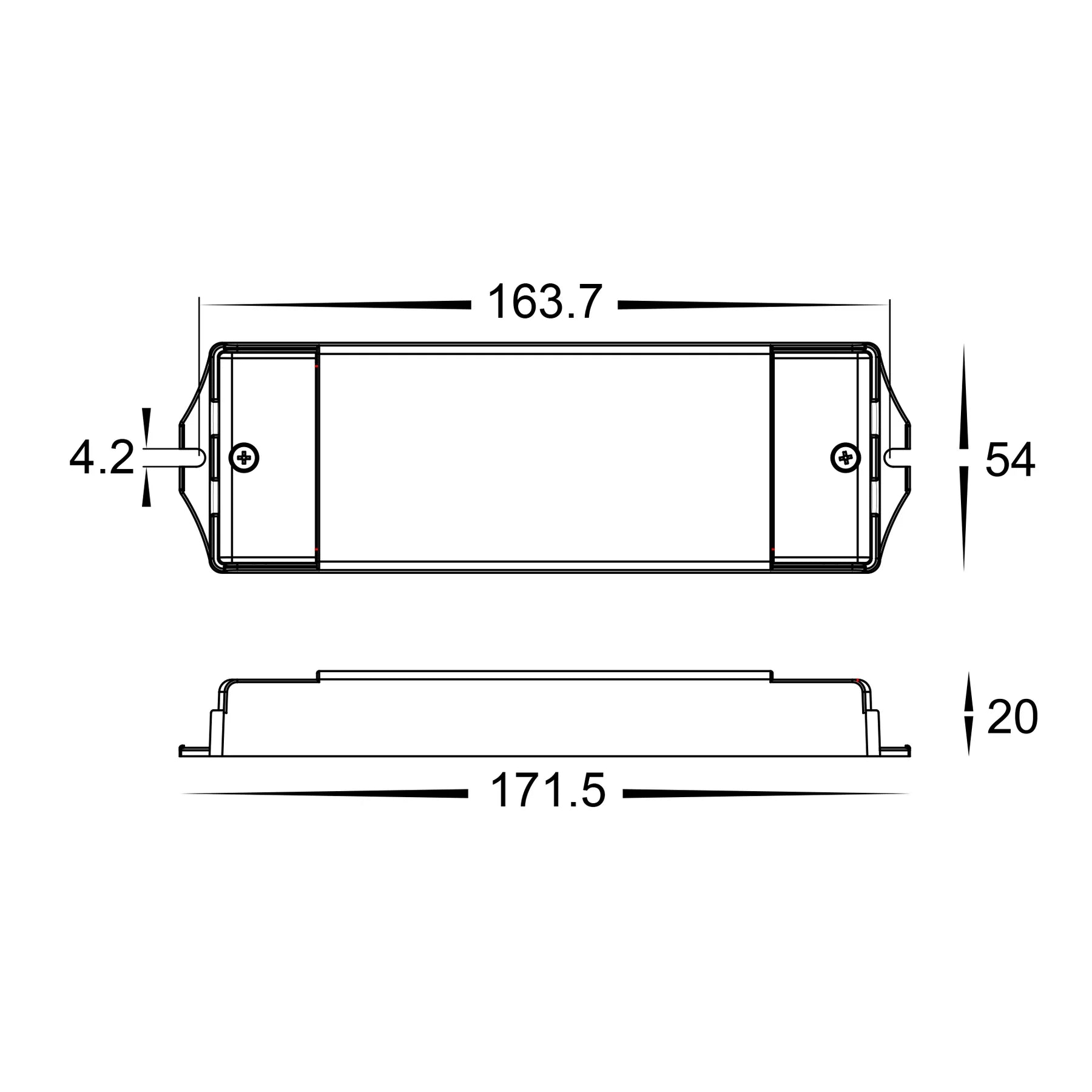 Buy LED Drivers Australia Triac Dimmable Indoor LED Driver 24V DC 30W White Plastic / Dali - HV96631-24V30W