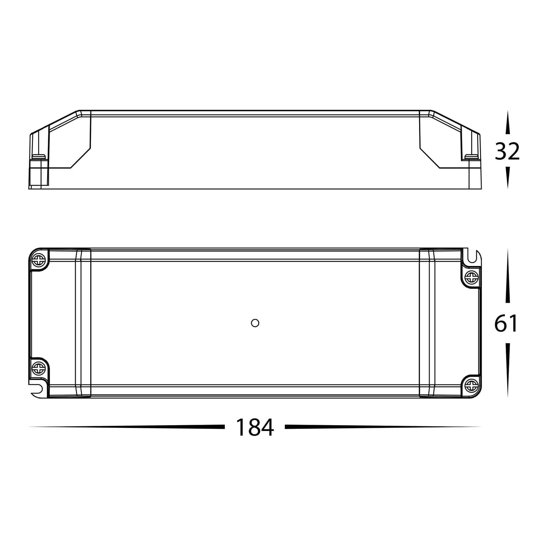Buy LED Drivers Australia Triac Dimmable Indoor LED Driver 24V DC 50W White & Blue Plastic - HV9668-24V50W