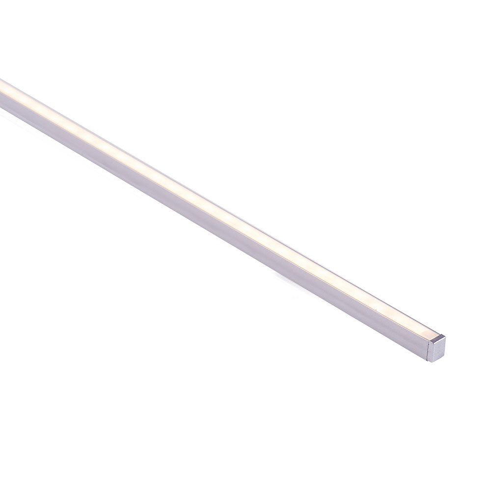 Buy Strip Light Profiles Australia Strip LED Profile H7mm L1m Silver Aluminium - HV9693-0607