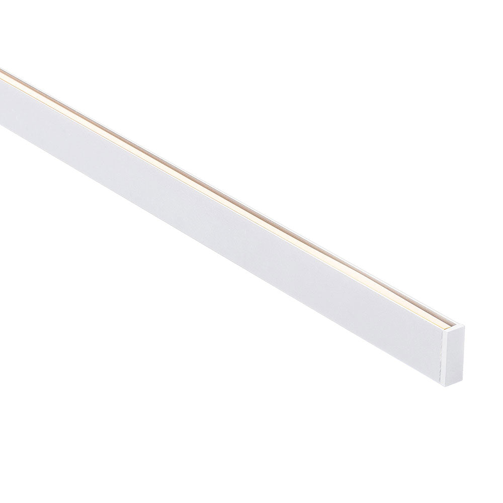 Buy Strip Light Profiles Australia LED Strip Profile H25mm L1m White Aluminium - HV9693-1045-WHT