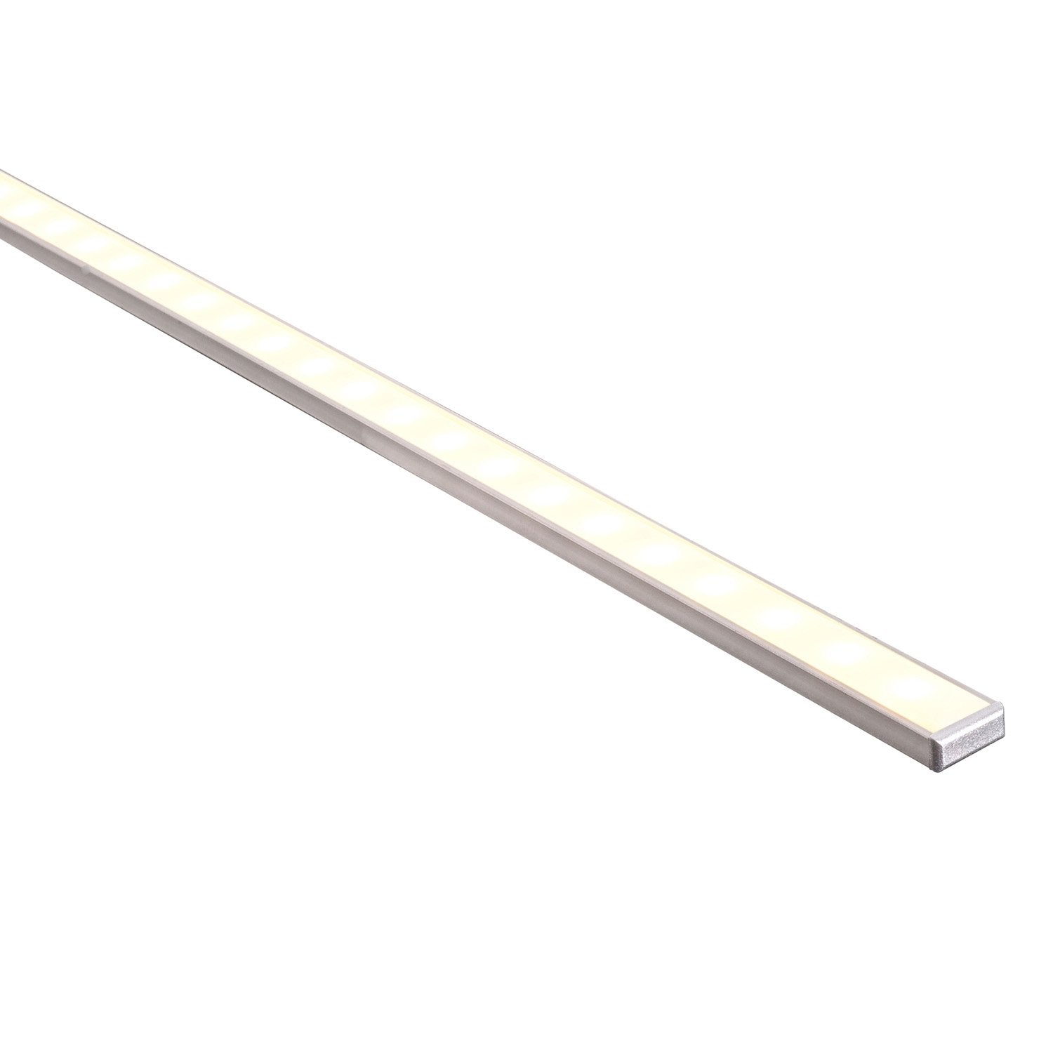 Buy Strip Light Profiles Australia Shallow Square Profile W15mm Silver - HV9693-1506