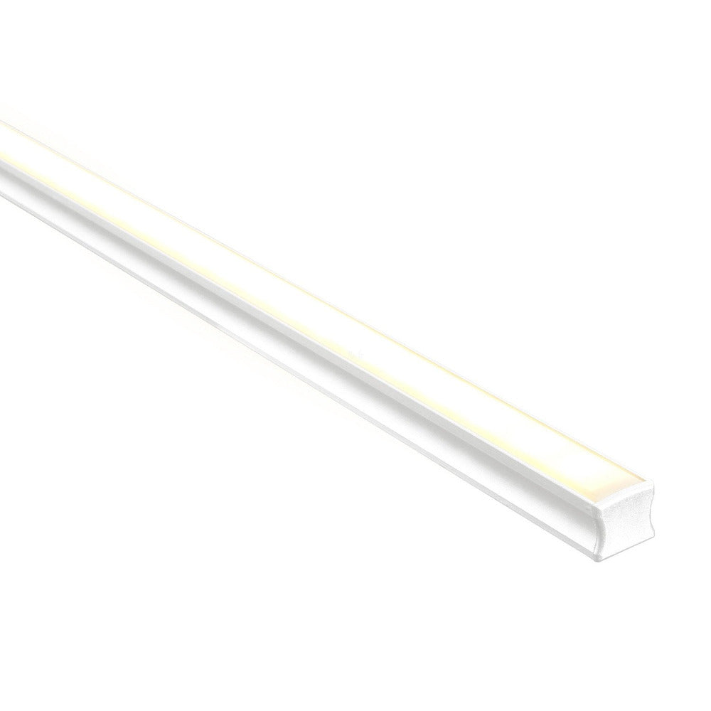 Buy Strip Light Profiles Australia Strip Light Deep Square Profile L3000mm With Standard Diffuser White 3 Meter - HV9693-1815-WHT-3M