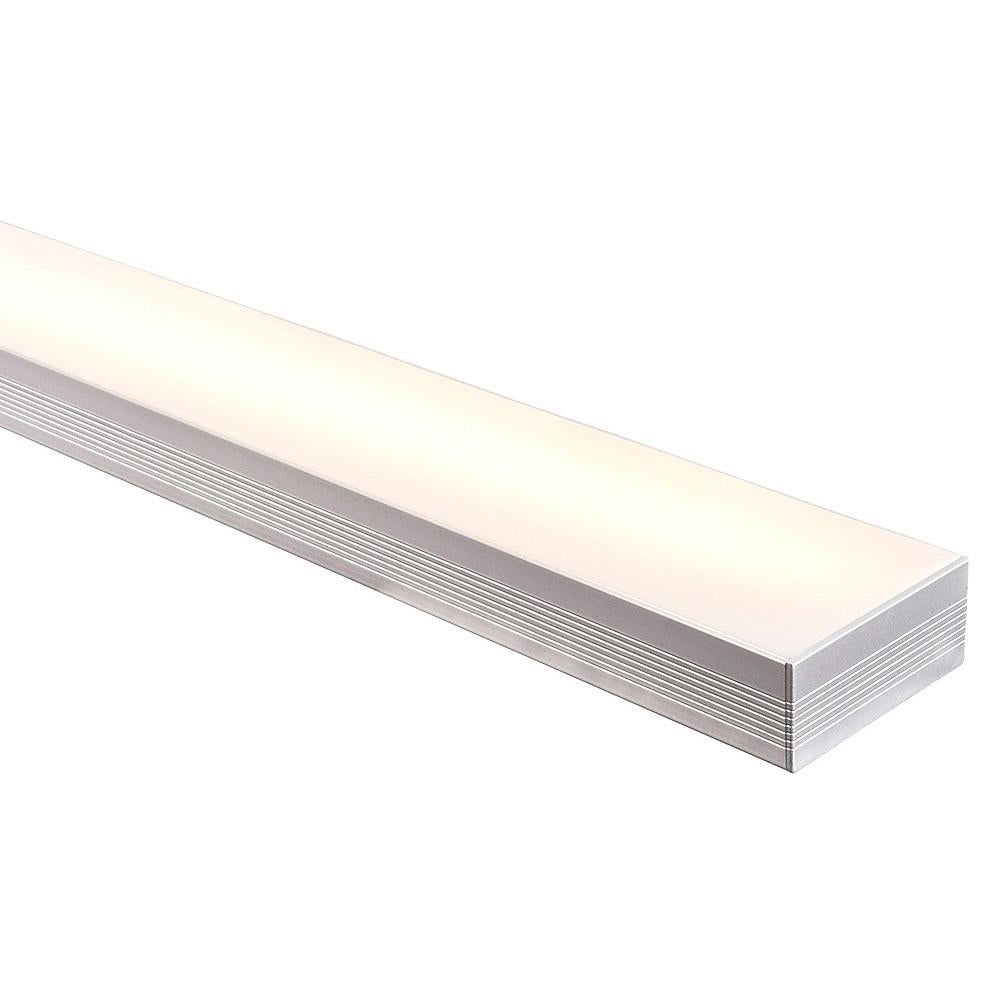 Buy Strip Light Profiles Australia Large Deep Square Profile W80mm 3M Silver - HV9693-8035-3M