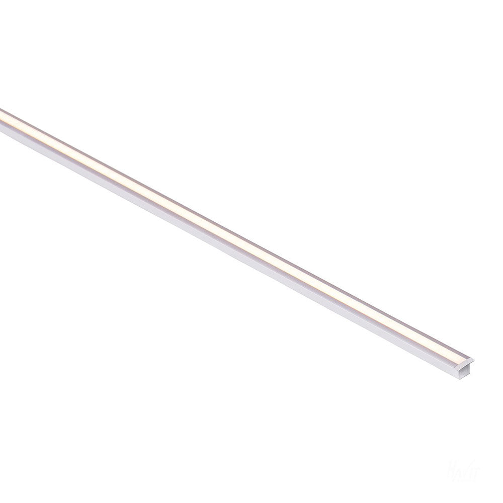 Buy Strip Light Profiles Australia LED Strip Profile D7mm L1m Silver Aluminium - HV9695-1107