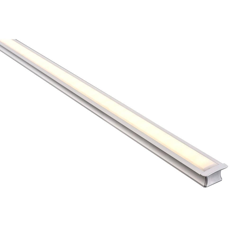 Buy Strip Light Profiles Australia Deep Square Winged Profile W25mm Silver - HV9695-2515