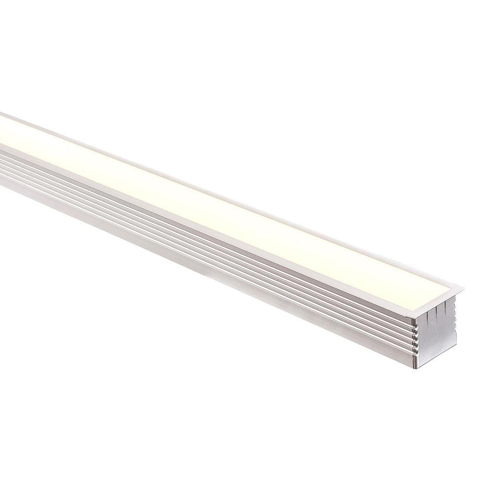 Buy Strip Light Profiles Australia Deep Square Winged Profile W44mm Silver - HV9695-4435