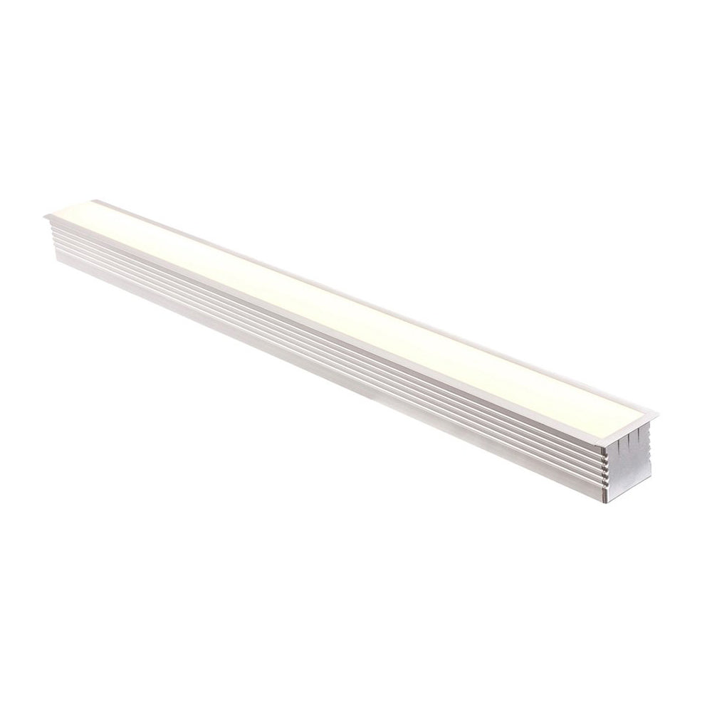 Buy Strip Light Profiles Australia Deep Square Recessed Winged Profile W44mm 3M Silver - HV9695-4540-3M