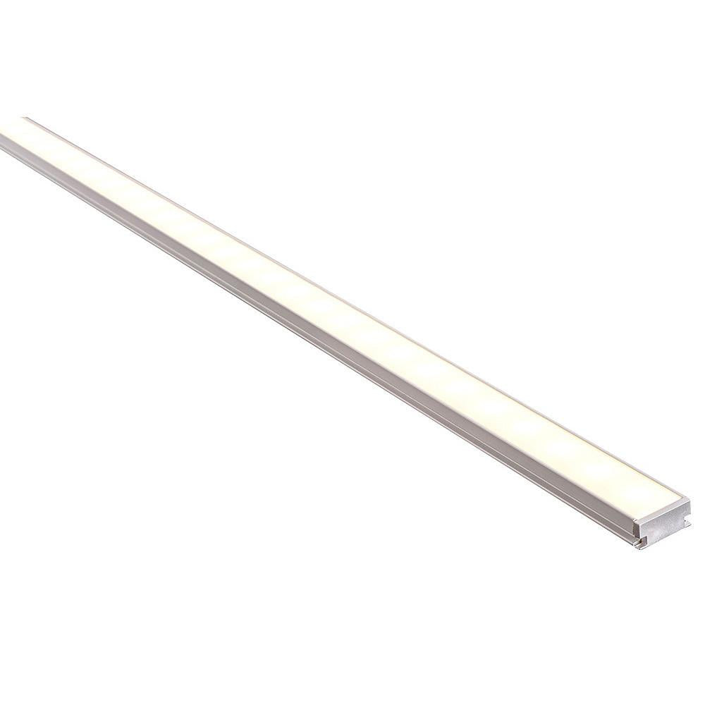 Buy Strip Light Profiles Australia Shallow Trafficable Profile W19mm Silver - HV9698-1908