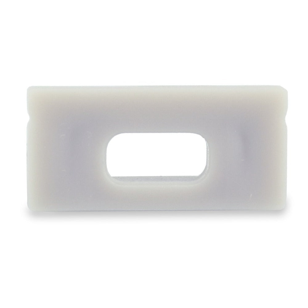 Buy Strip Light Profiles Australia Shallow Square Profile 2M Silver - HV9699-1708-2M