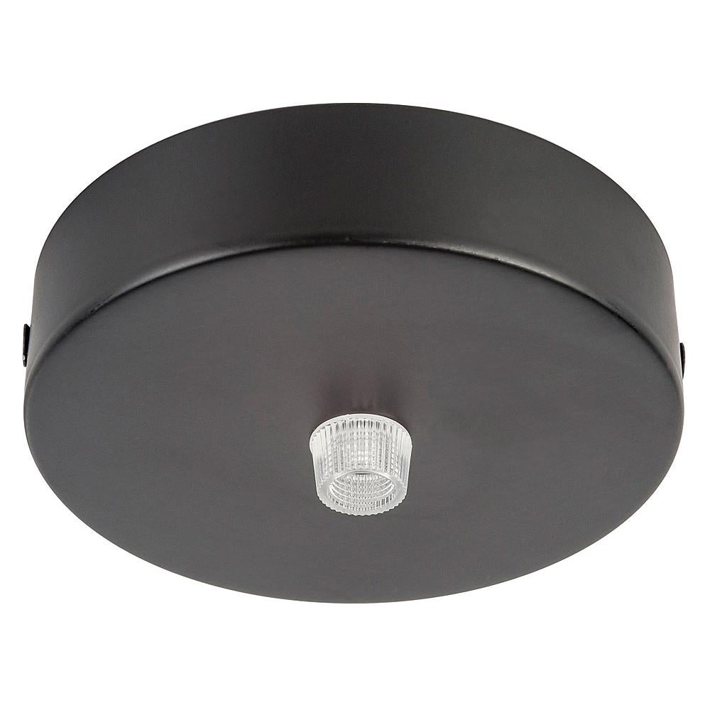 Round Canopy Surface Mounted Black - HV9705-9025-BLK-RND