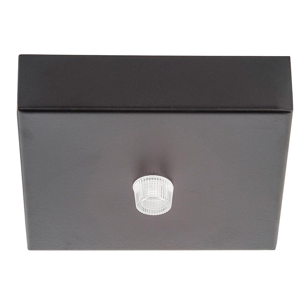 Buy Ceiling Canopies Australia Square Canopy Surface Mounted Black - HV9705-9025-BLK-SQ