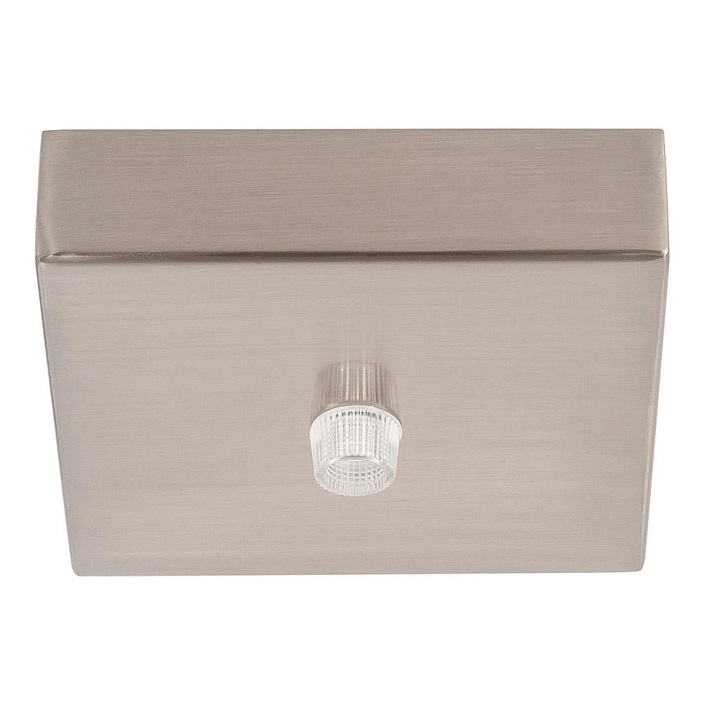Buy Ceiling Canopies Australia Square Canopy Surface Mounted Satin Chrome - HV9705-9025-SCH-SQ